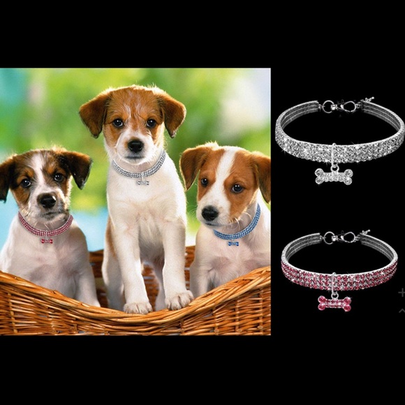 Crystal dog cat collar dazzling diamonds all sizes - Picture 5 of 8